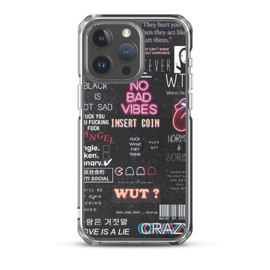 No bad vibes iPhone-Hülle