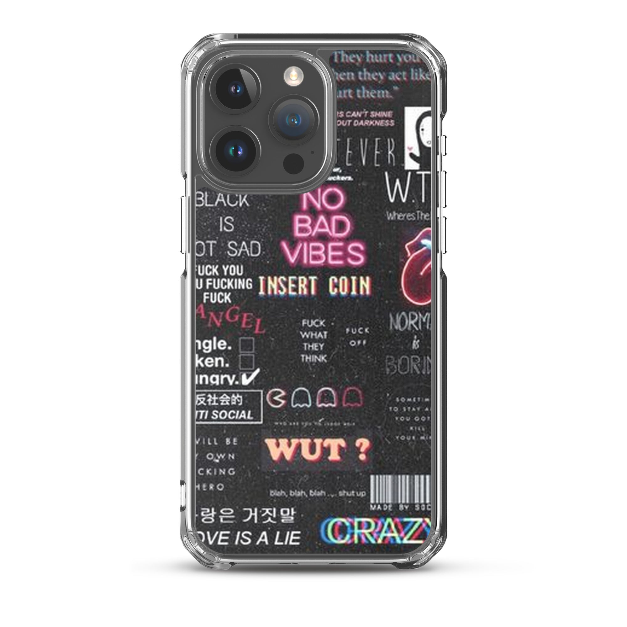 No bad vibes iPhone-Hülle