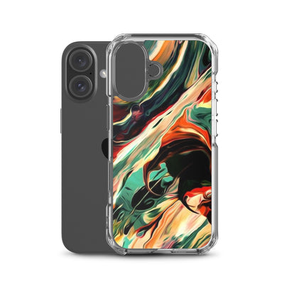 Abstract Artist iPhone-Hülle Oversized Streetwear Rave Rave Streetwear Hoodie Berlin NiZED Bild 56