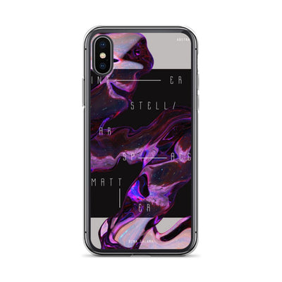 Black Matter iPhone Handyhülle von NiZED als Handyhuelle, Streetwear Accessoire und Geschenkidee