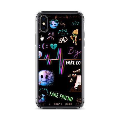 Fake Society iPhone Handyhülle von NiZED als Handyhuelle, Streetwear Accessoire und Geschenkidee
