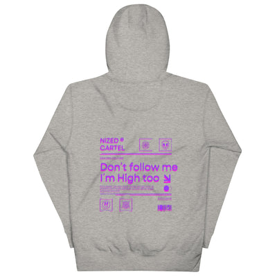 Dont Follow Me I`m High Too Hoodie - Produktbild 12 - NiZED