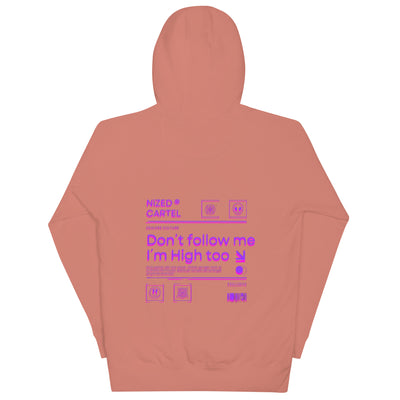 Dont Follow Me I`m High Too Hoodie - Produktbild 10 - NiZED