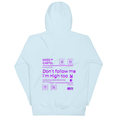 Dont Follow Me I`m High Too Hoodie - Produktbild 14 - NiZED