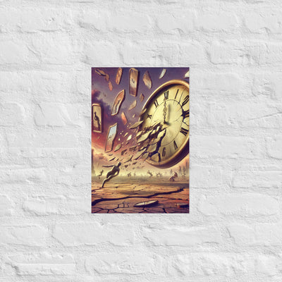 Reflections Broken Poster von NiZED als trippy Poster und psychedelische Wanddeko
