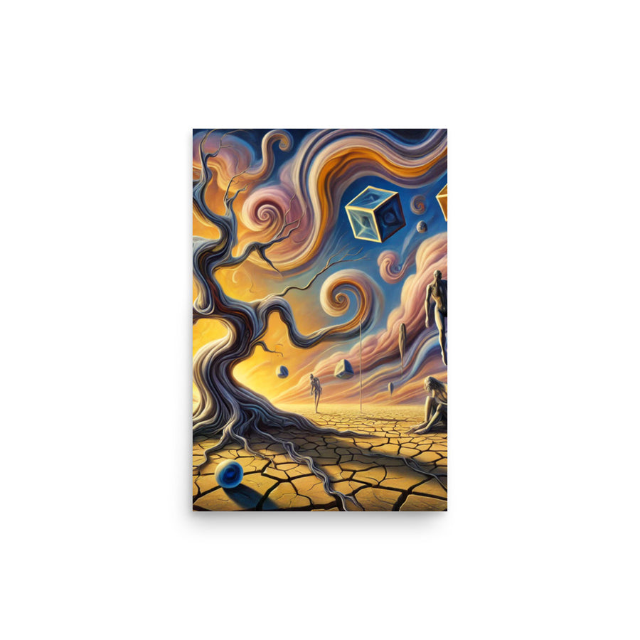 Melting Tree Poster