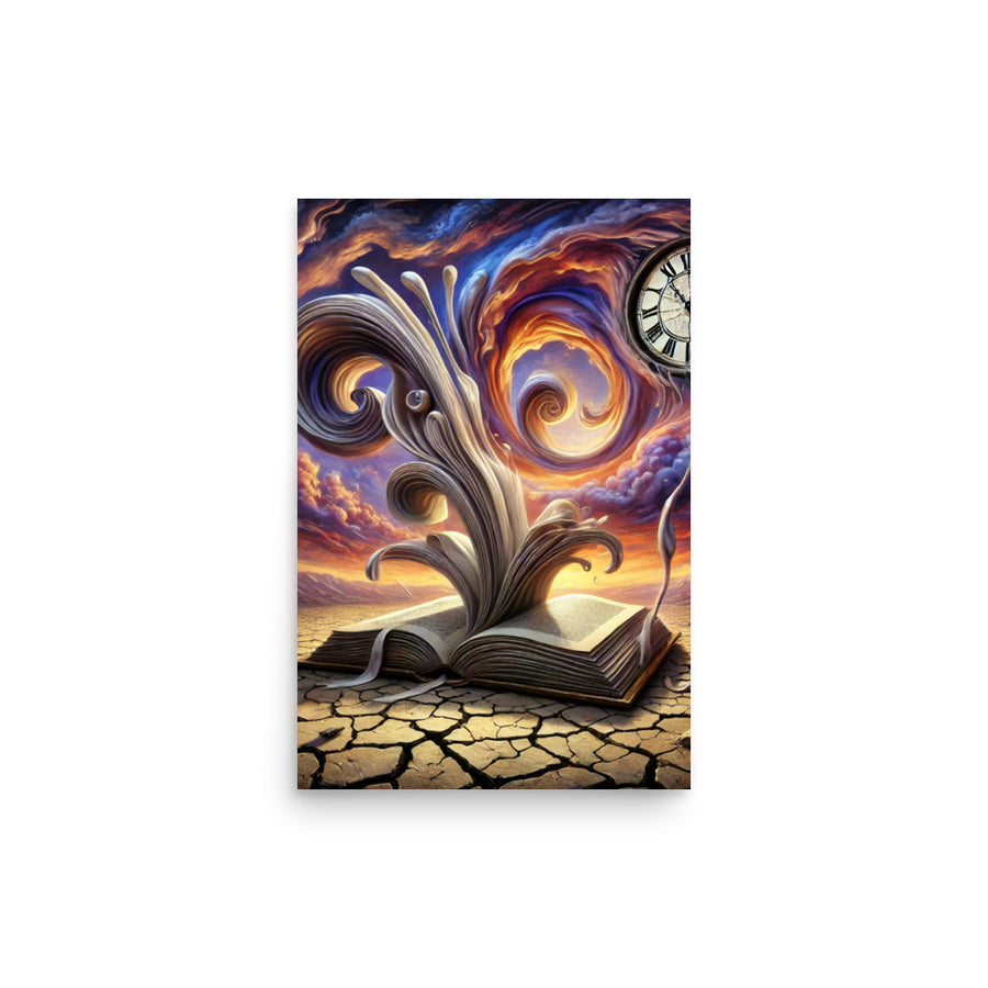 Book Distorted Poster
