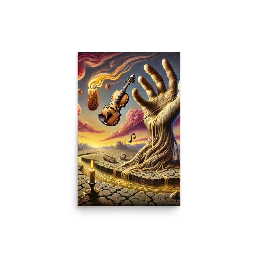 Twisted Hand Poster
