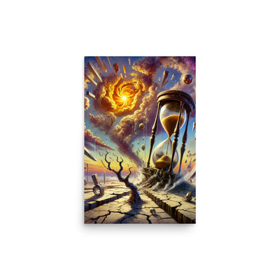Nukeless Poster von NiZED als trippy Poster und psychedelische Wanddeko