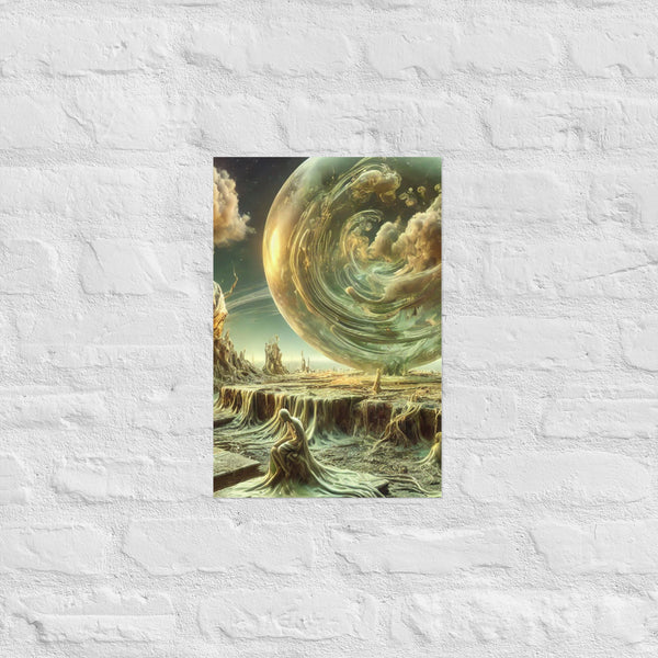 Translucent Sphere Poster
