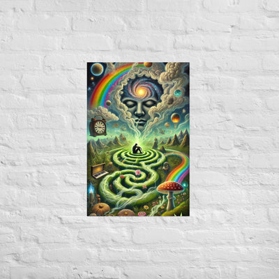 Lazy Labyrinth Poster - Produktbild 3 - NiZED
