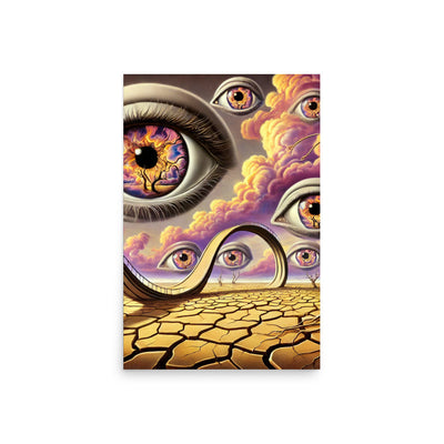 Floating Eyes Poster - Produktbild 3 - NiZED