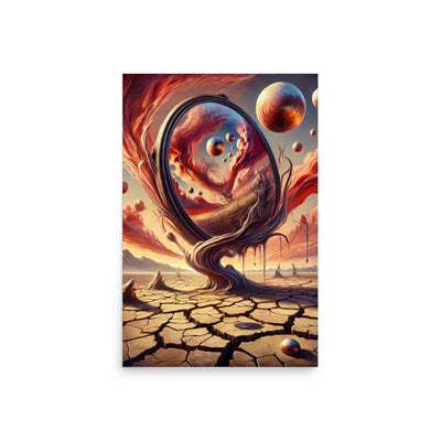 Broken Mirror Poster - Produktbild 3 - NiZED