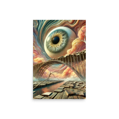 Floating Eye Poster - Produktbild 3 - NiZED
