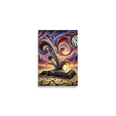 Book Distorted Poster - Produktbild 2 - NiZED