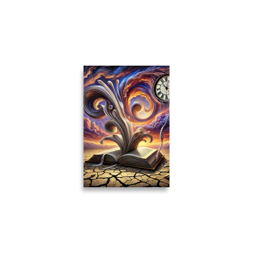 Book Distorted Poster von NiZED als trippy Poster und psychedelische Wanddeko Ansicht 2