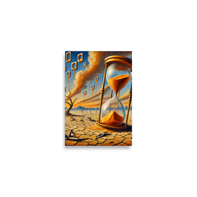 Floating Hourglass Poster - Produktbild 2 - NiZED