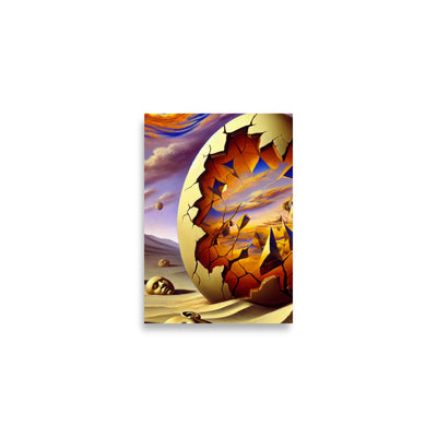 Cracked Egg Poster - Produktbild 2 - NiZED