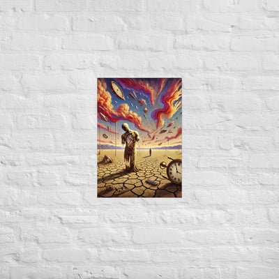 Dissolving Figure Poster - Produktbild 2 - NiZED