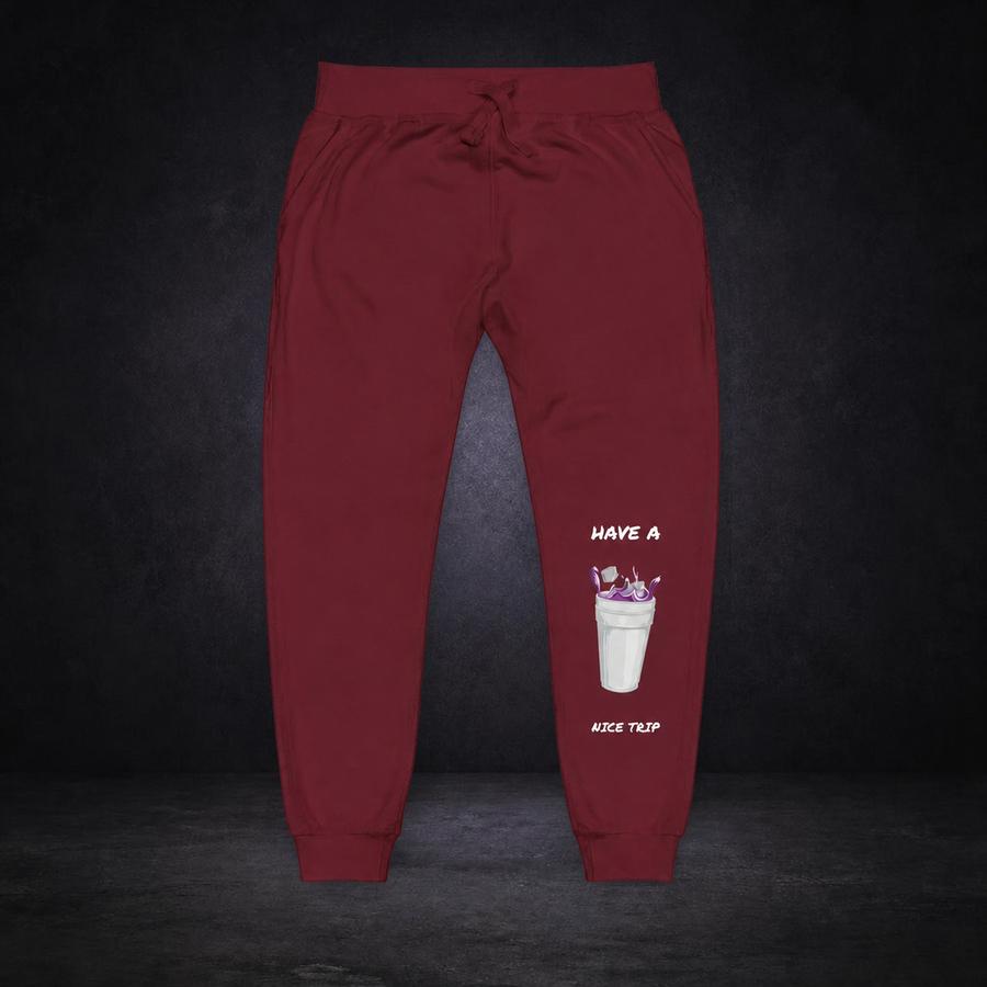 Have a nice trip x codeine sweatpants