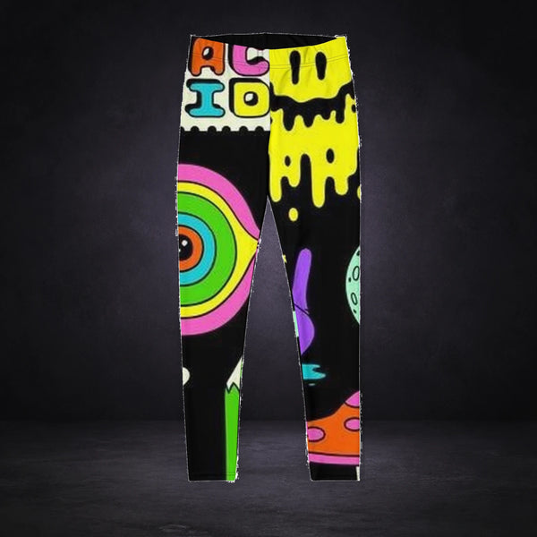80s Print Leggings