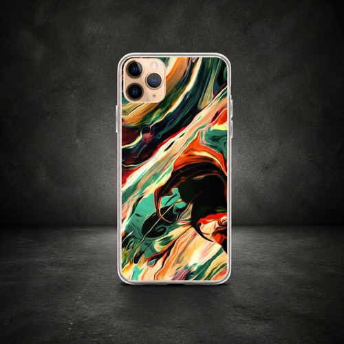 Abstract Artist iPhone Handyhülle – dunkles NiZED Kollektionscover