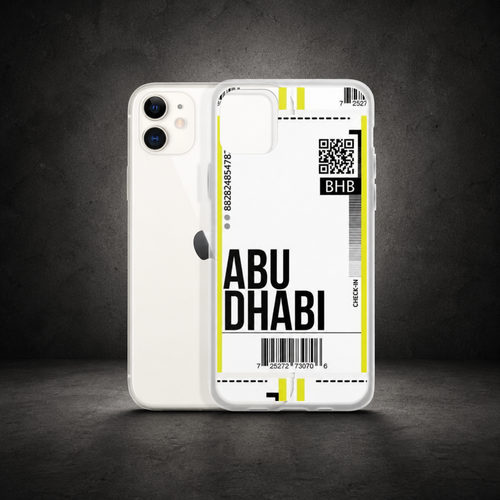 Abu Dhabi iPhone Handyhülle – dunkles NiZED Kollektionscover