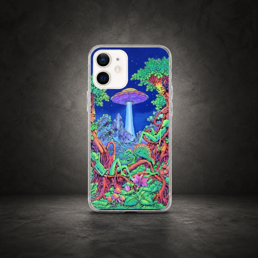 Alien Invasion iPhone case