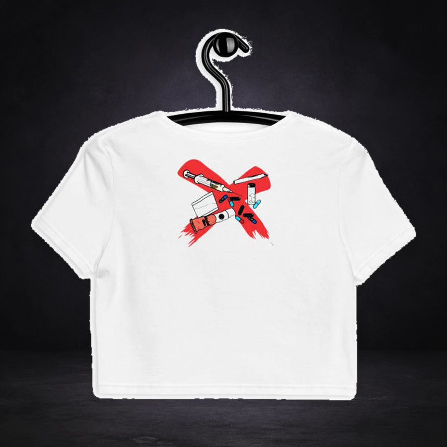 All Drugs Crop Top