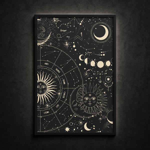 Astrologie Art Poster