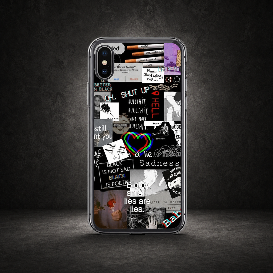 Black in Design iPhone case