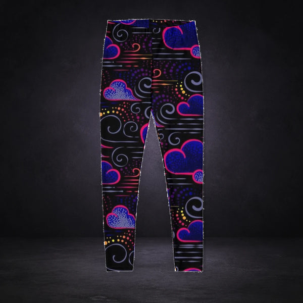 Cloud Print Leggings Design 2