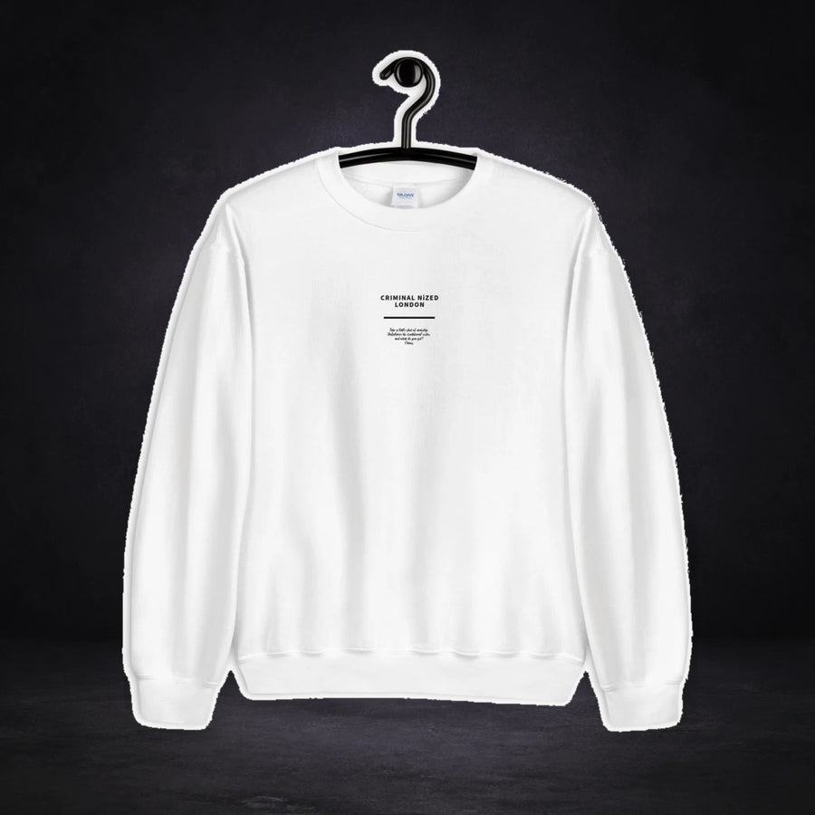 Criminal NiZed x London sweatshirt