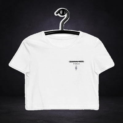 Criminal NiZED x Paris crop top