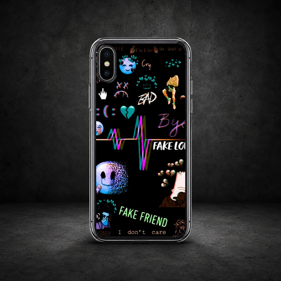 Fake society iPhone case