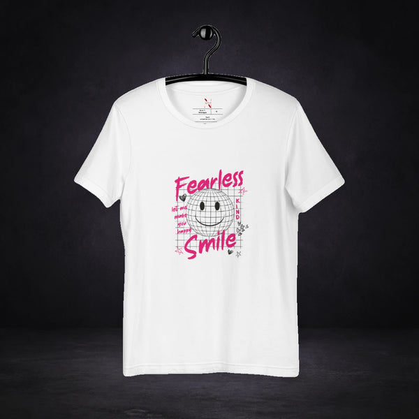 Fearless Smile Graphic T-Shirt Design 2