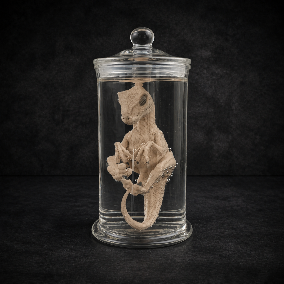 T-Rex Embryo – neutrales dunkles NiZED Kollektionscover