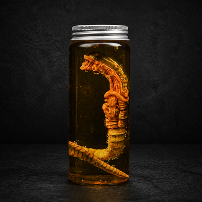 Xenomorph Larva Art Poster