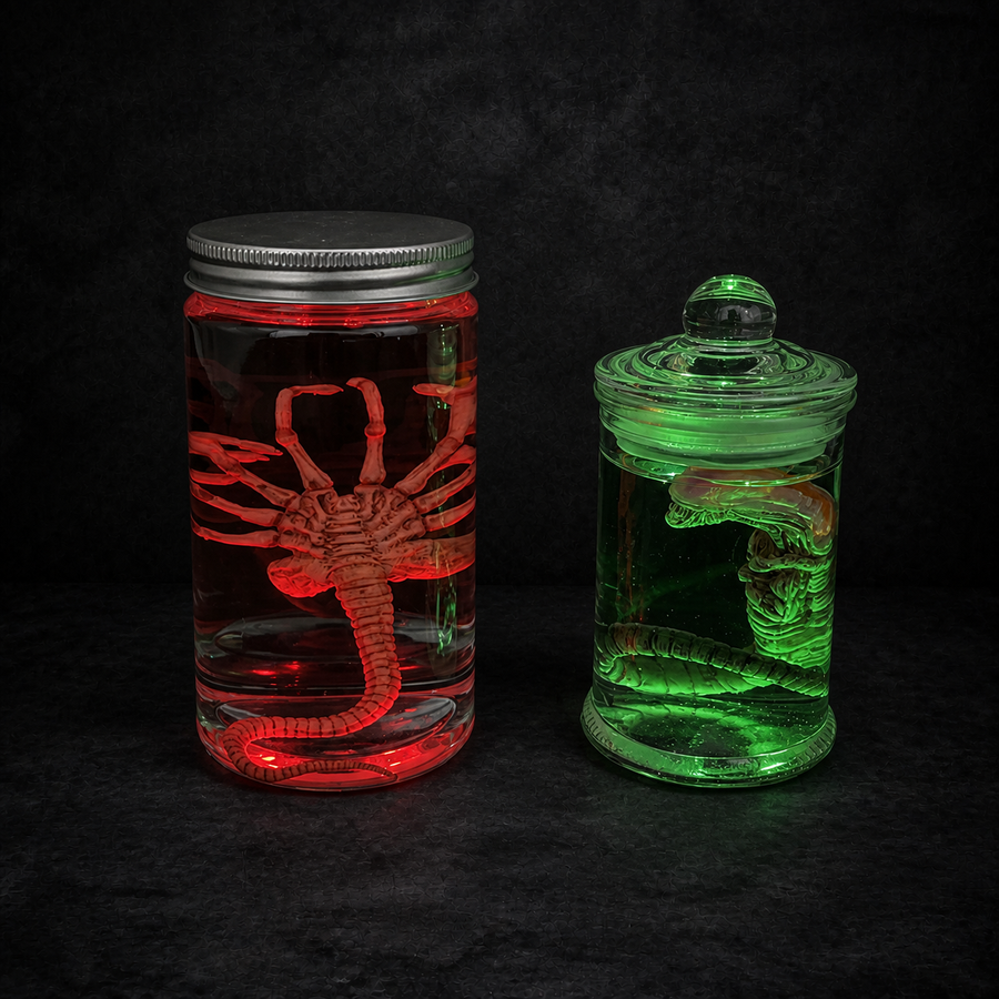 Alien Glow Art Poster