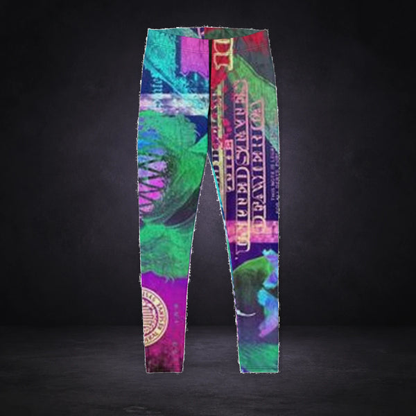 Glitch Print Leggings
