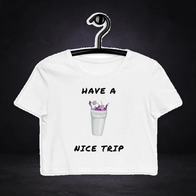 Have Nice Trip Crop Top