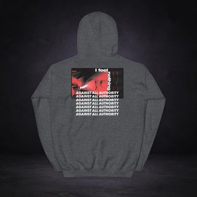 Against all authority hoodie