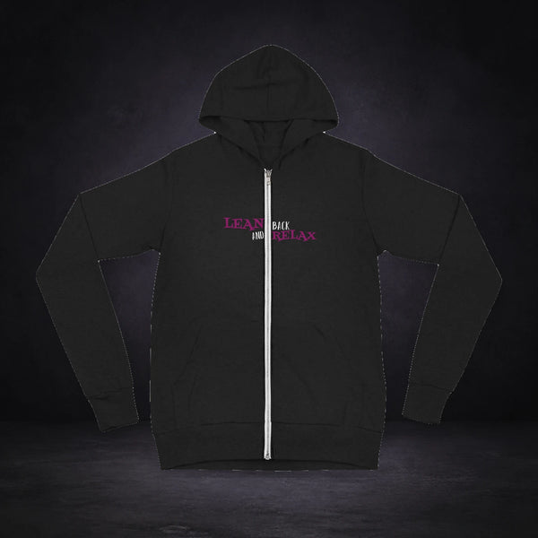 Lean Back and Relax V1 ZIP Hoodie