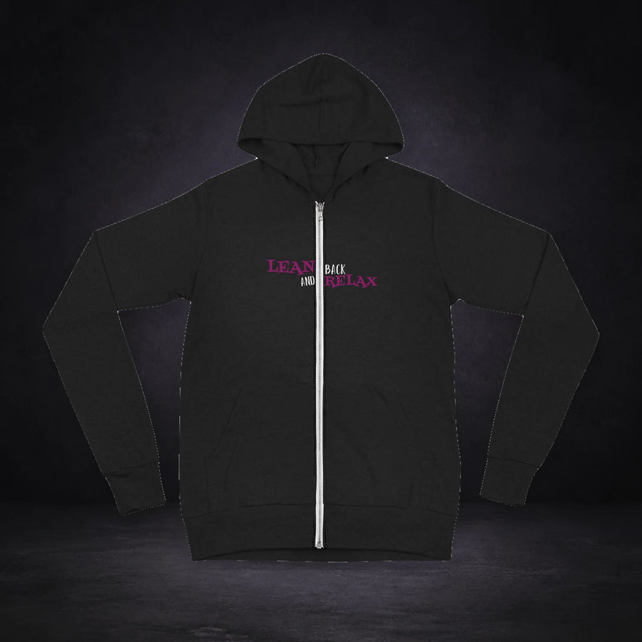 Lean Back and Relax V1 ZIP Hoodie