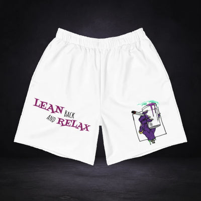 Lean Back and Relax sports shorts