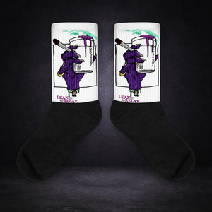 Lean Back and Relax Socken – dunkles NiZED Kollektionscover