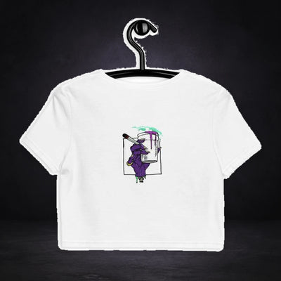 Lean back and relax crop top
