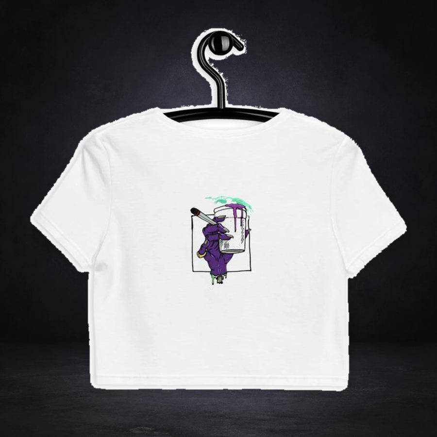 Lean back and relax crop top