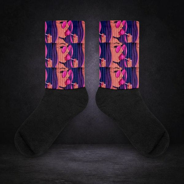 Licker Statement Socken