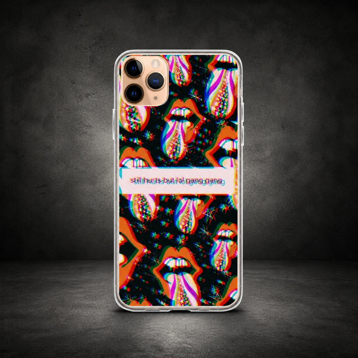 Liq iPhone Handyhülle – dunkles NiZED Kollektionscover
